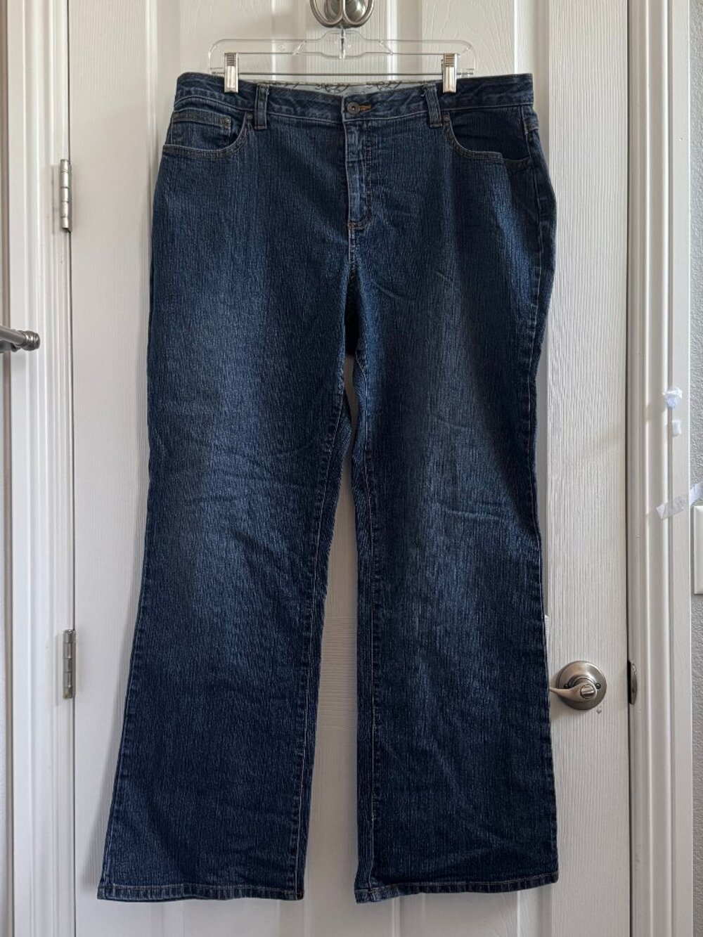 Cato Premium Jeans Womens Stretchy Size 16 Medium Blue Wash